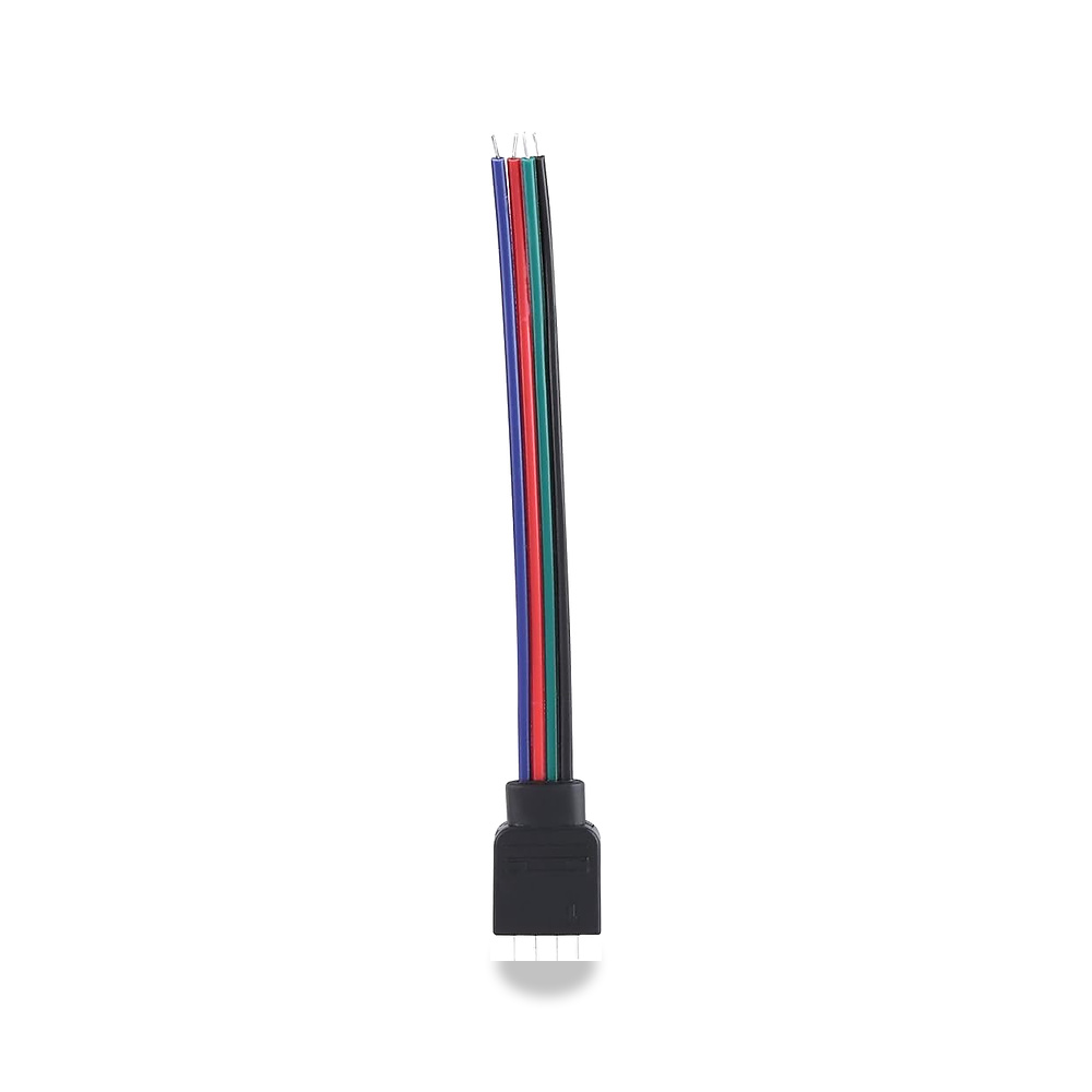 صورة منتج هوفي 20 قطعة من اسلاك موصل كيبل 4 دبابيس RGB LED بطول 10 سم (خط عام) – المقاس Public line – المادة بلاستيك PVC - كود الصنف reemco-2027-1513066 - ماركة يباع من خلال reemco - توريد وتصوير حصري لشركة ريمكو القابضة السعودية