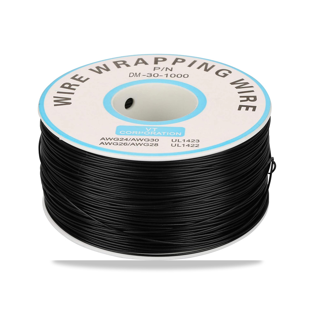 صورة منتج كيبل نحاسي كهربائي مرن معزول 30AWG للابتوب وشاشة LCD ولحام اللحام [يحتوي الملف البلاستيكي] (اسود) هيوديو - كود الصنف reemco-2027-1513122 - ماركة يباع من خلال reemco - توريد وتصوير حصري لشركة ريمكو القابضة السعودية