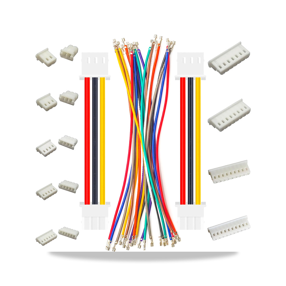 صورة منتج كيبل KK 254 مجعد مسبقا متوافق مع موليكس KK 2.54 ملم 5264، 22AWG UL1007 PVC بـ10 الوان، 25 سم مع 2P 3P 4P 5P - كود الصنف reemco-2027-1513171 - ماركة يباع من خلال reemco - توريد وتصوير حصري لشركة ريمكو القابضة السعودية