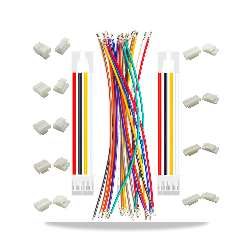 صورة منتج كيبل مجعد مسبقا من اتش واي 2.0 متوافق مع جيه اس تي اتش واي 2.0 ملم، 22AWG UL1007 من بلاستيك PVC بـ10 الوان - كود الصنف reemco-2027-1513181 - ماركة يباع من خلال reemco - توريد وتصوير حصري لشركة ريمكو القابضة السعودية