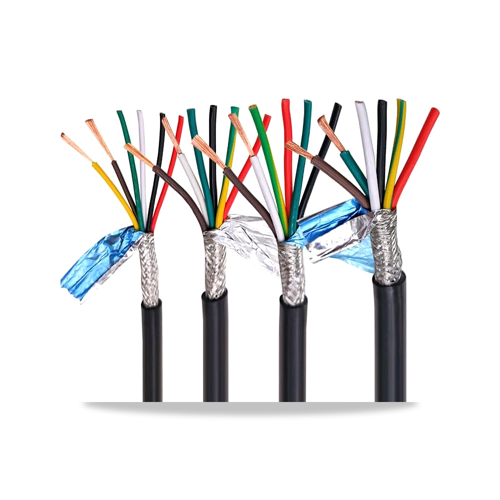 صورة منتج 22AWG 2 نواة 10 متر ار في بي كيبل نحاسي محمي سلك اشارة تحكم اسود معزول من بلاستيك PVC تشنان - كود الصنف reemco-2027-1513378 - ماركة يباع من خلال reemco - توريد وتصوير حصري لشركة ريمكو القابضة السعودية