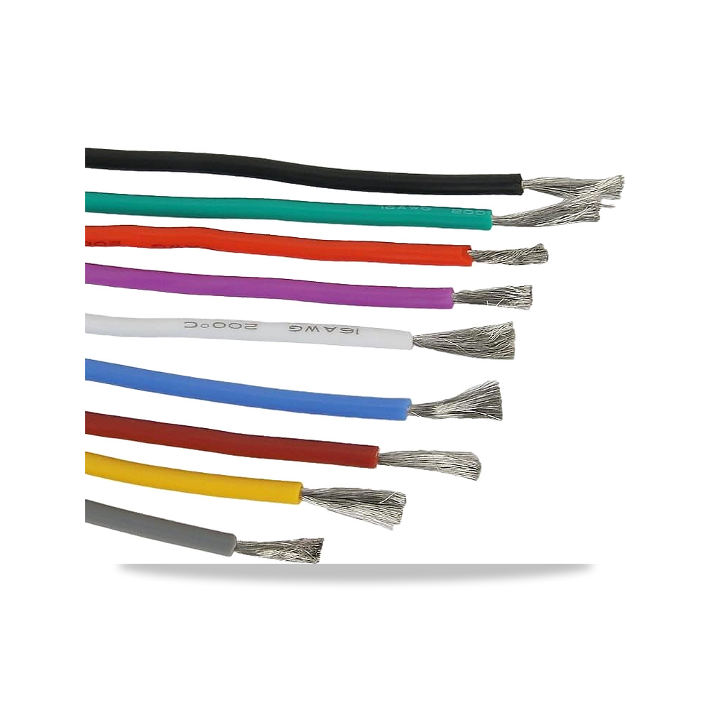 صورة منتج سلك سيليكون مقاوم للحرارة 12AWG 13 14 15 16awg 17 18 20 22 24 26 موديل سلك سيليكون مقاوم للحرارة 30AWG-1AWG – مادة كيميائية مهتمة لا يوجد - كود الصنف reemco-2027-1513474 - ماركة يباع من خلال reemco - توريد وتصوير حصري لشركة ريمكو القابضة السعودية