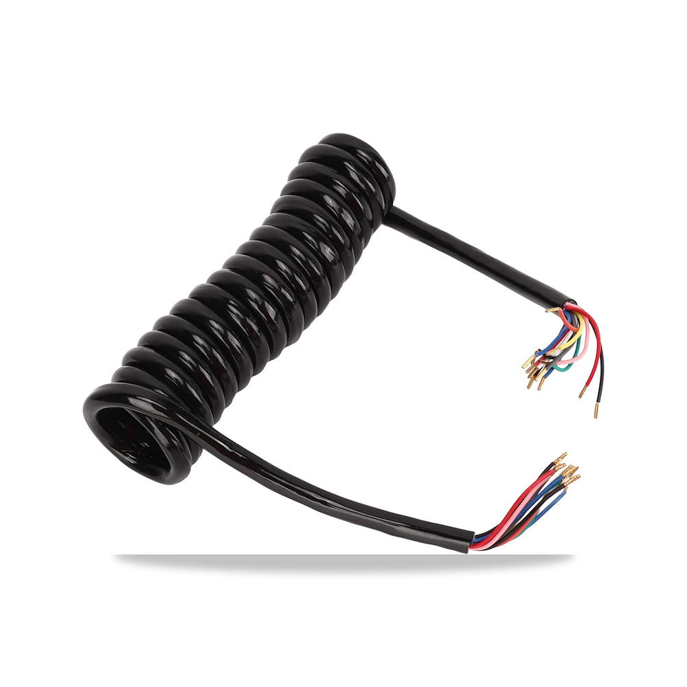 صورة منتج كيبل ملفوف 13 نواة من نوتريس، تمديد طاقة معزول من النحاس 20AWG بطول 10 قدم مرن للمقطورات ار - كود الصنف reemco-2027-1513741 - ماركة يباع من خلال reemco - توريد وتصوير حصري لشركة ريمكو القابضة السعودية