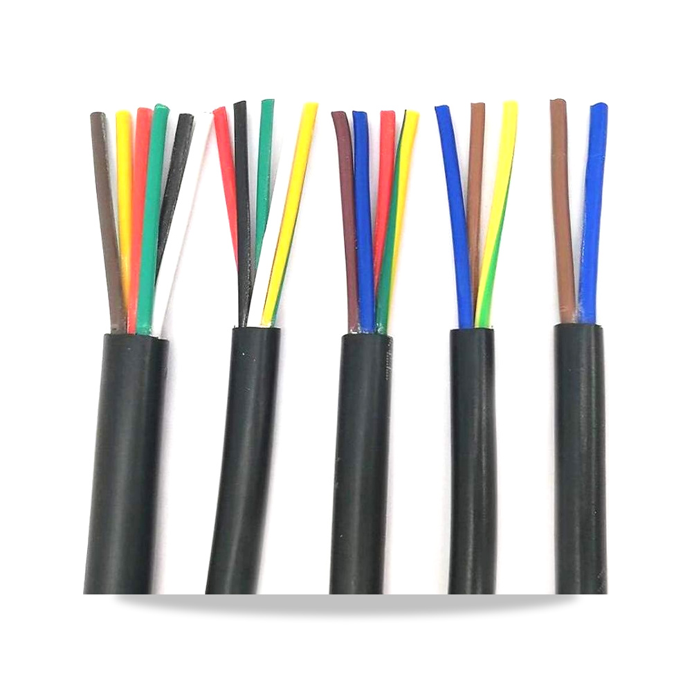 صورة منتج 15AWG 1.5MM2 RVV 2/3/4/5/6/7/8/10/12/14/16/18 دبوس موصل سلك نحاسي كهربائي ار في اسود (7 كور 3 متر) تشنان - كود الصنف reemco-2027-1513840 - ماركة يباع من خلال reemco - توريد وتصوير حصري لشركة ريمكو القابضة السعودية