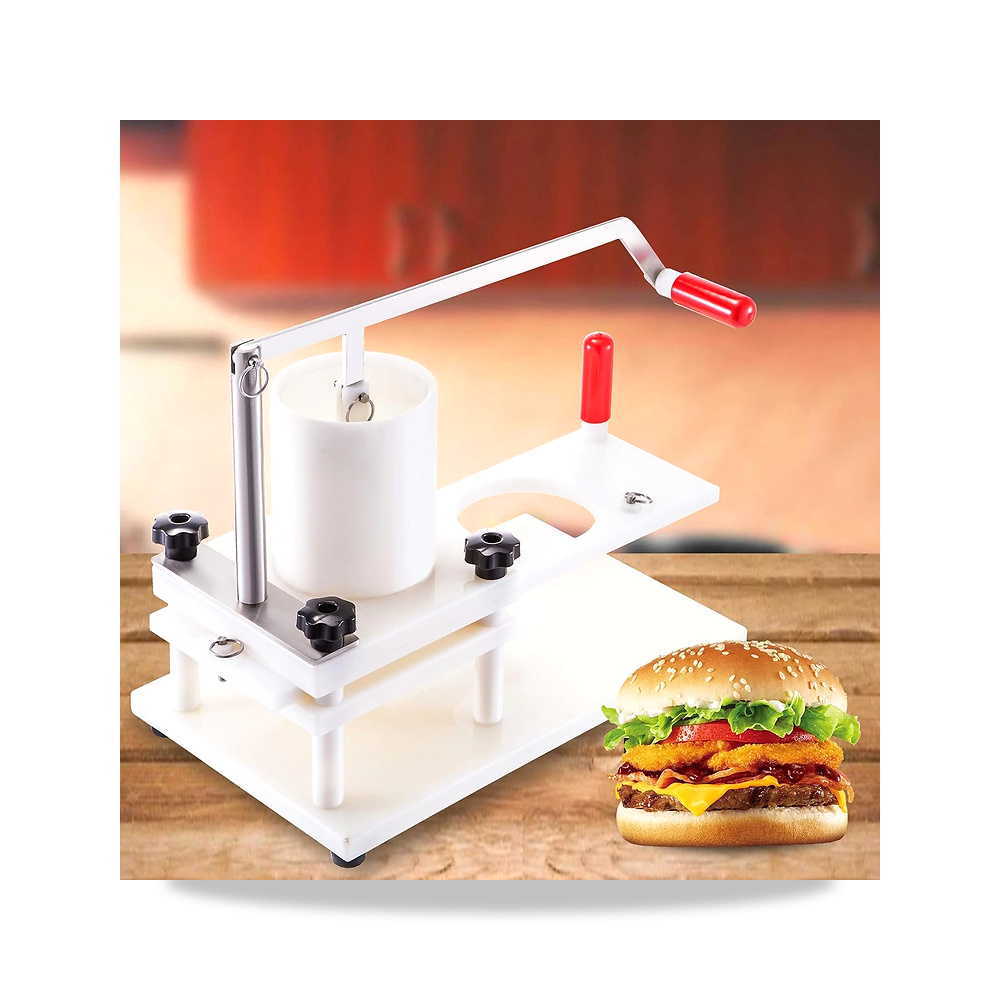 صورة منتج مكبس برجر تجاري من اكس واي اتش اي بي او مصنوع من مادة الستانلس ستيل الامن غذائيا مع تصميم ثابت لسطح الطاولة - كود الصنف reemco-2027-1514050 - ماركة يباع من خلال reemco - توريد وتصوير حصري لشركة ريمكو القابضة السعودية
