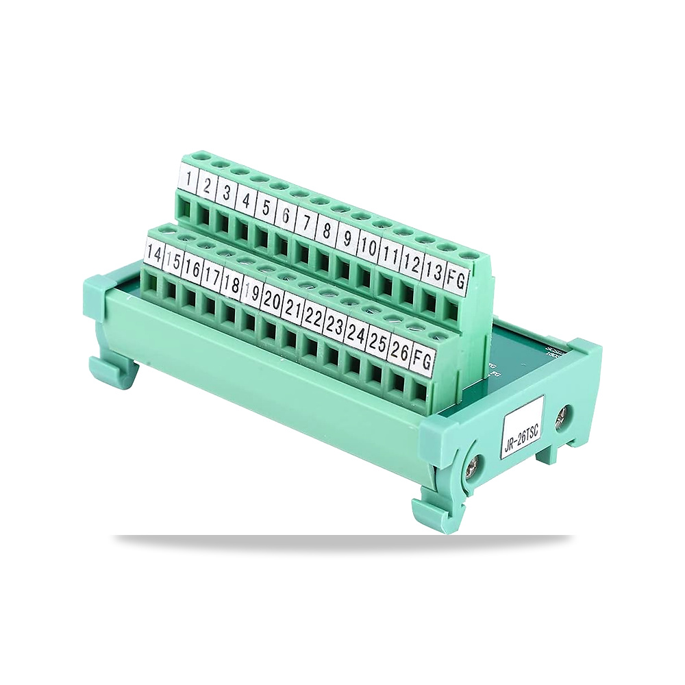 صورة منتج موصل كتلة طرفية PLC من اورتروفو، اسلاك شفافة ومرتبة 26P SCSI لوحة JR-26TSC مع دليل المستخدم للادوات المنزلية - كود الصنف reemco-2027-1515684 - ماركة يباع من خلال reemco - توريد وتصوير حصري لشركة ريمكو القابضة السعودية