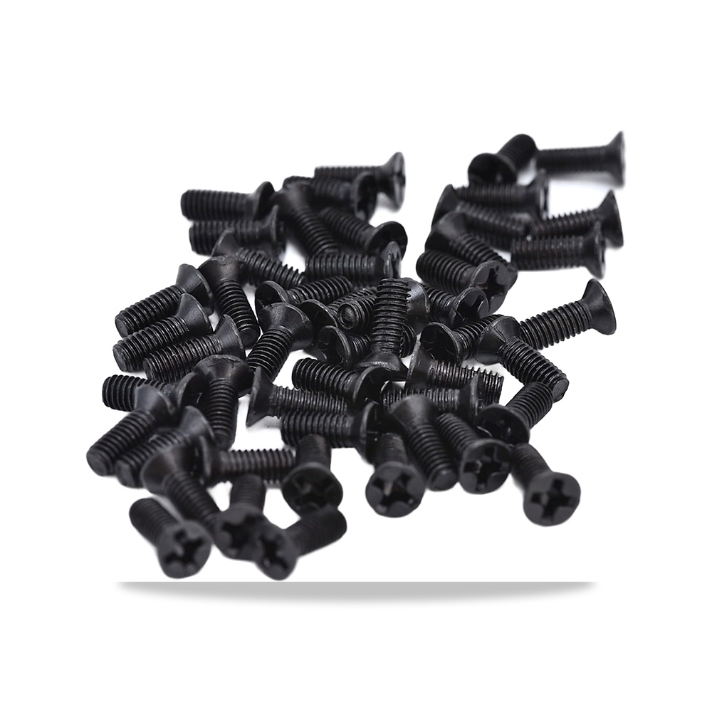 صورة منتج برغي ومسمار برأس غاطس مسطح أسود M3 AOWVRMA – اللون One Color – المقاس One Size – Item Type Countersunk Cross Screws - كود الصنف reemco-2027-1515888 - ماركة يباع من خلال reemco - توريد وتصوير حصري لشركة ريمكو القابضة السعودية