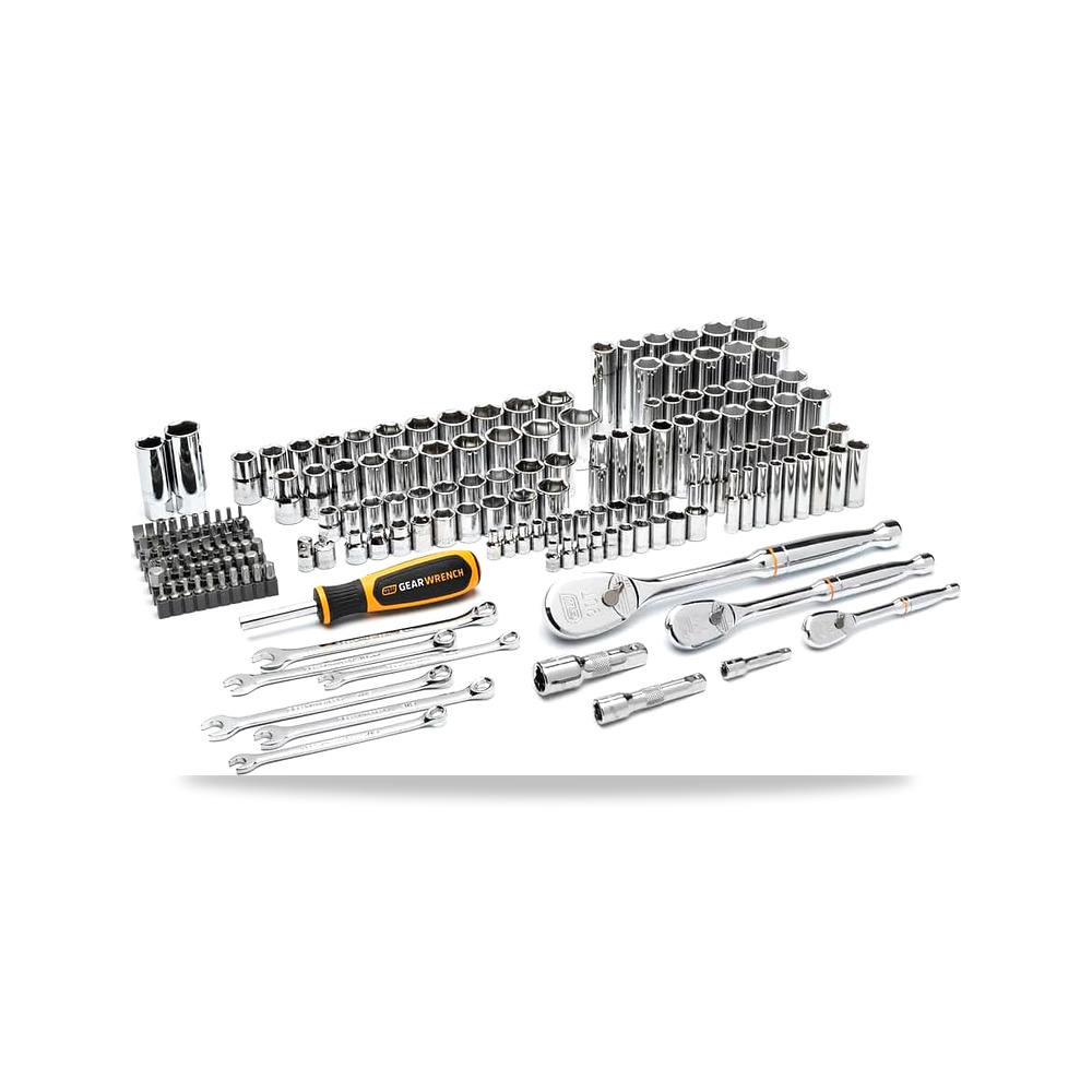 صورة منتج جير رينش مجموعة ادوات يدوية ميكانيكية من 185 قطعة – 1/4 انش، 3/8 1/2 انش – 90 سن – SAE ومترية – GW90MCBMTS - كود الصنف reemco-2027-1517447 - ماركة يباع من خلال reemco - توريد وتصوير حصري لشركة ريمكو القابضة السعودية