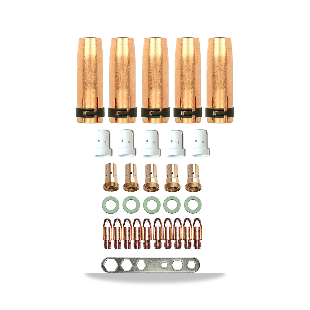 صورة منتج مجموعة قطع غيار لشعلات اللحام MB401/501 TBI411/511 400 500 MIG MAG - كود الصنف reemco-2027-1519660 - ماركة يباع من خلال reemco - توريد وتصوير حصري لشركة ريمكو القابضة السعودية