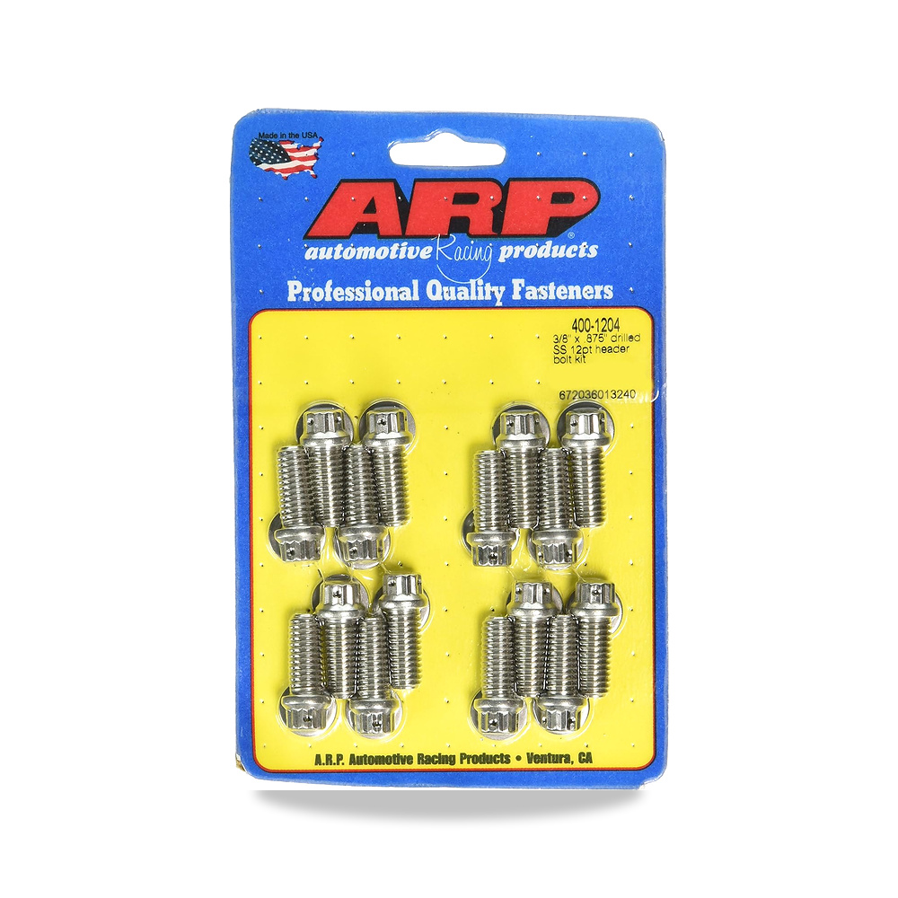صورة منتج مجموعة براغي من 12 نقطة من الفولاذ المقاوم للصدأ ARP 4001204 – حزمة من 16 ايه ار بي – المادة Alloy Steel, Stainless Steel - كود الصنف reemco-2027-1520360 - ماركة يباع من خلال reemco - توريد وتصوير حصري لشركة ريمكو القابضة السعودية