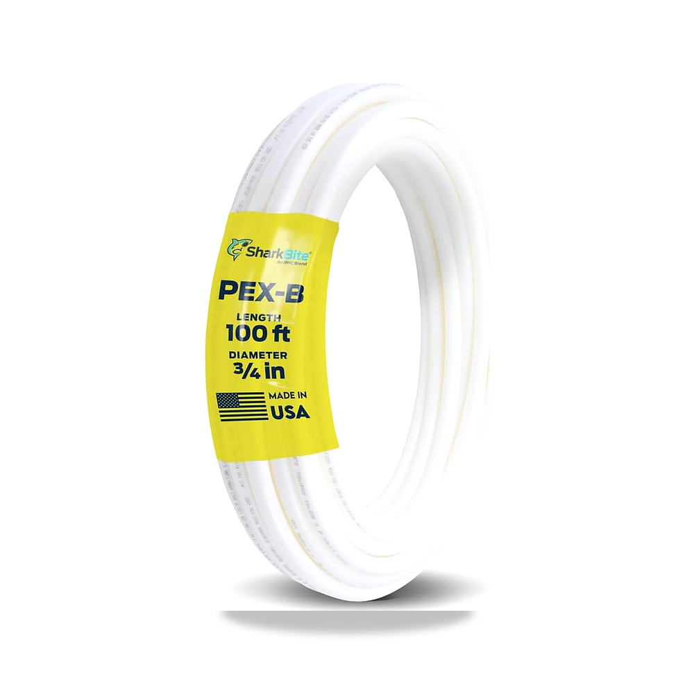 صورة منتج شارك بايت انابيب مياه مرنة من PEX-B وPEX مقاس 3/4 انش × 100 قدم للسباكة، U870W100 – المادة بولي إيثيلين متشابك (PEX) – اللون ابيض - كود الصنف reemco-2027-1520422 - ماركة يباع من خلال reemco - توريد وتصوير حصري لشركة ريمكو القابضة السعودية