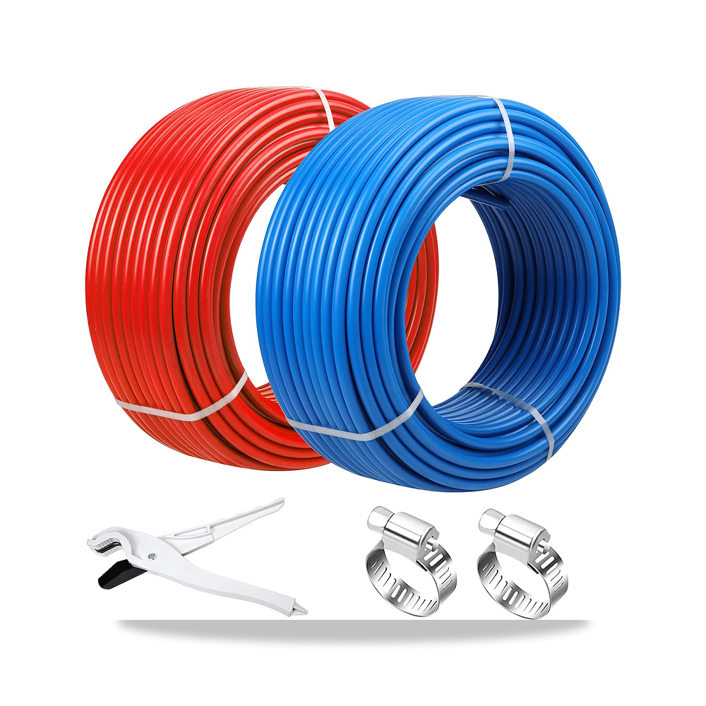 صورة منتج لايكيم انابيب بي اي اكس 1/2 انش 100 قدم 2 لفة PEX من ايفوه PEX-B حاجز غير اكسجين متين ومقاوم للتسرب ومرن - كود الصنف reemco-2027-1521218 - ماركة يباع من خلال reemco - توريد وتصوير حصري لشركة ريمكو القابضة السعودية