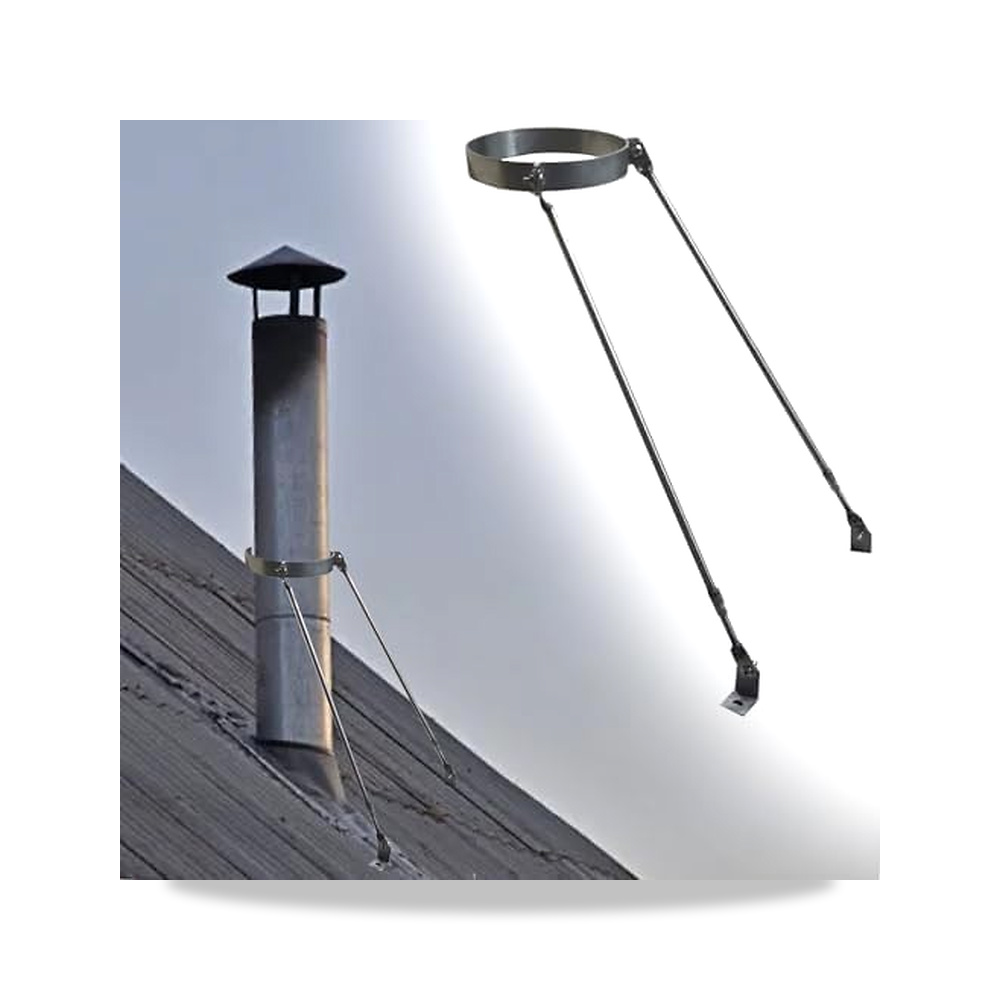 صورة منتج مجموعة دعم وتقوية انابيب الموقد شديدة التحمل للتركيب الامن على السقف والجدار، مثالية لتثبيت الخارجية وانابيب العادم - كود الصنف reemco-2027-1521349 - ماركة يباع من خلال reemco - توريد وتصوير حصري لشركة ريمكو القابضة السعودية