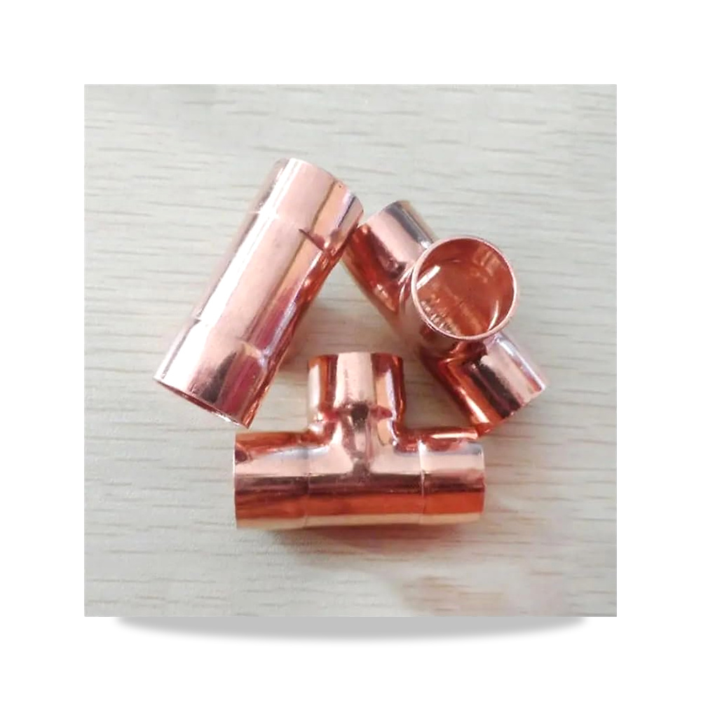 صورة منتج وصلة وملحق سباكة نحاس قسام حرف T نحاس قسام حرف T 76 مم 8 مم – نوع الخامة TP2 Copper - كود الصنف reemco-2027-1522588 - ماركة يباع من خلال reemco - توريد وتصوير حصري لشركة ريمكو القابضة السعودية