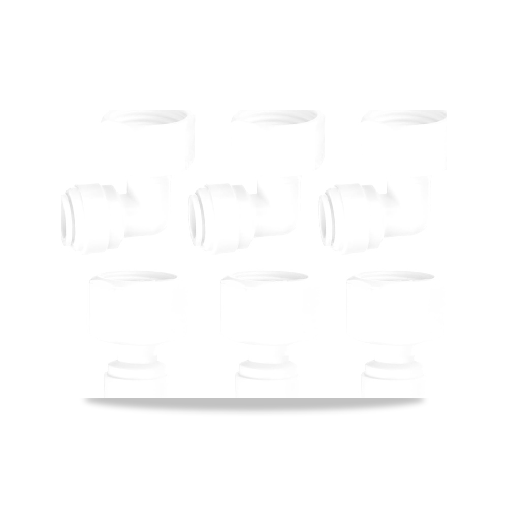 صورة منتج وصلة كوع ومستقيمة 1/4 انش ان بي تي انثى الى 1/4 انش، انابيب سريعة تعمل بالضغط لتوصيل تركيبات الانابيب موصل - كود الصنف reemco-2027-1523264 - ماركة يباع من خلال reemco - توريد وتصوير حصري لشركة ريمكو القابضة السعودية