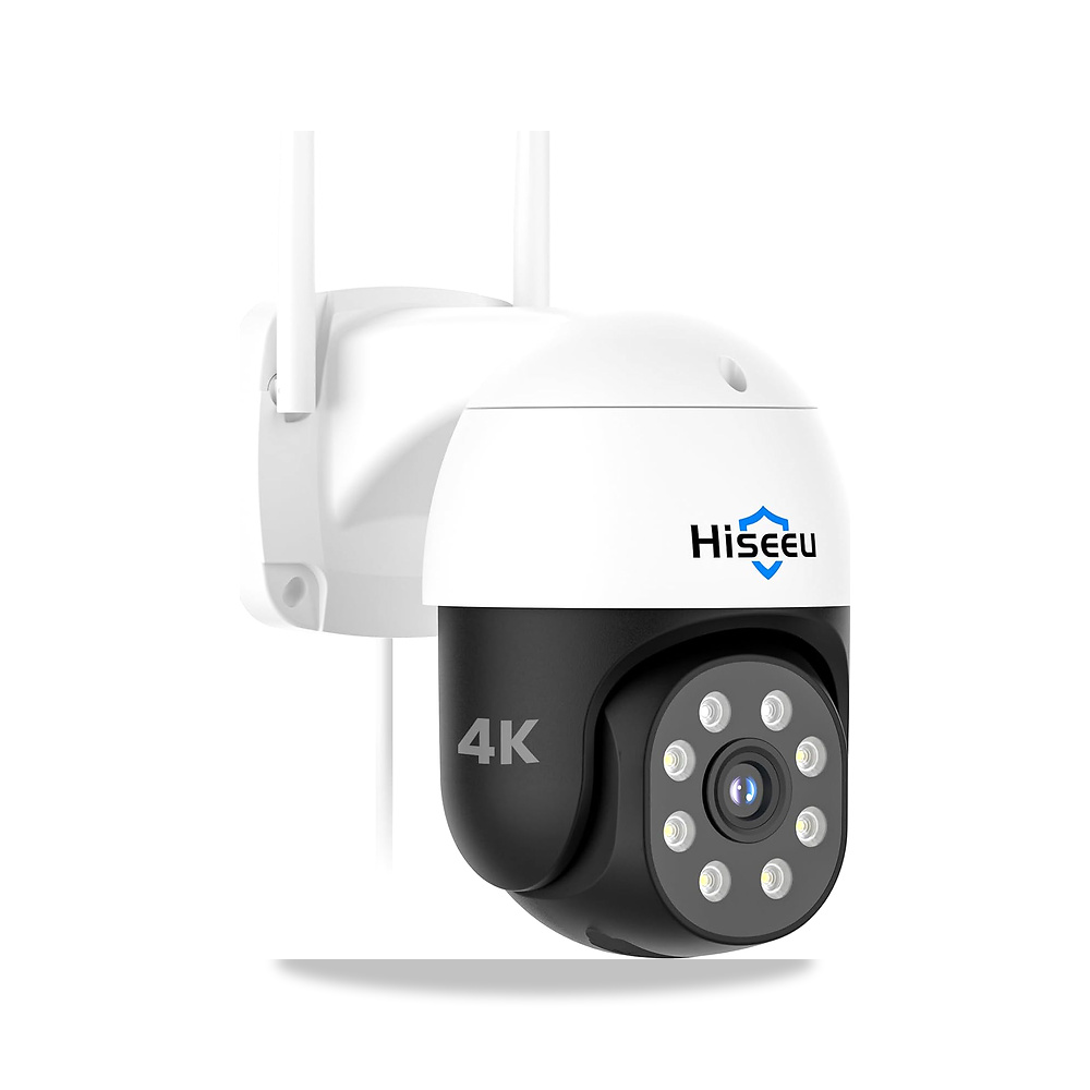 صورة منتج هايسيو كاميرا مراقبة خارجية لاسلكية بدقة 4K 8MP وواي فاي 5G/2.4G وصوت ثنائي – 19 x 17 x 10 سم; 728,92 جرام - كود الصنف reemco-2027-1525363 - ماركة يباع من خلال reemco - توريد وتصوير حصري لشركة ريمكو القابضة السعودية