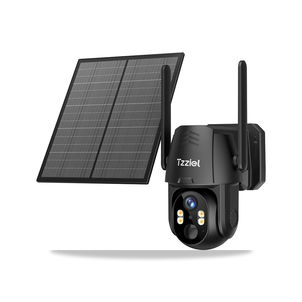 صورة منتج كاميرا مراقبة خارجية لاسلكية 2K بطاقة شمسية 4G LTE-إمكانية دوران وتحريك وتقريب-شريحة SIM بدون واي موديل IP66 - كود الصنف reemco-2027-1525504 - ماركة يباع من خلال reemco - توريد وتصوير حصري لشركة ريمكو القابضة السعودية