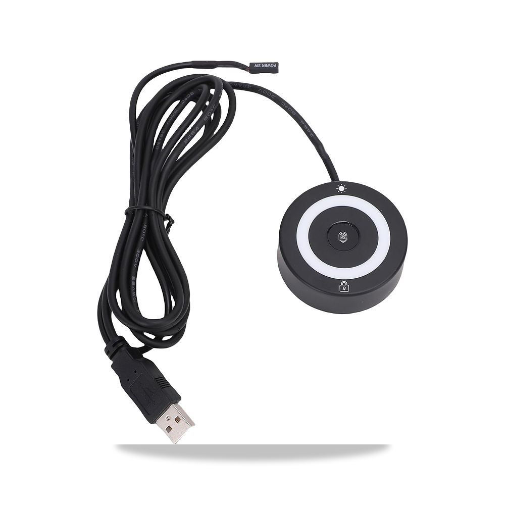 صورة منتج وايزوكو قارئ بصمات الأصابع بمنفذ USB لويند 10 11، ماسح ضوئي صغير لبصمات مع ضوء RGB، لبصمة الاصبع ويند هالو - كود الصنف reemco-2027-1525871 - ماركة يباع من خلال reemco - توريد وتصوير حصري لشركة ريمكو القابضة السعودية