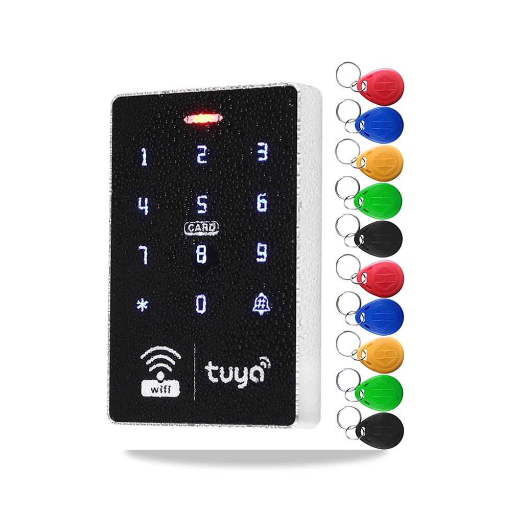 صورة منتج جهاز تحكم ذكي بالوصول بالواي فاي من هيرناس، لوحة مفاتيح RFID مقاومة للماء بتصنيف IP68 مع عن بعد بتطبيق تويا - كود الصنف reemco-2027-1526137 - ماركة يباع من خلال reemco - توريد وتصوير حصري لشركة ريمكو القابضة السعودية