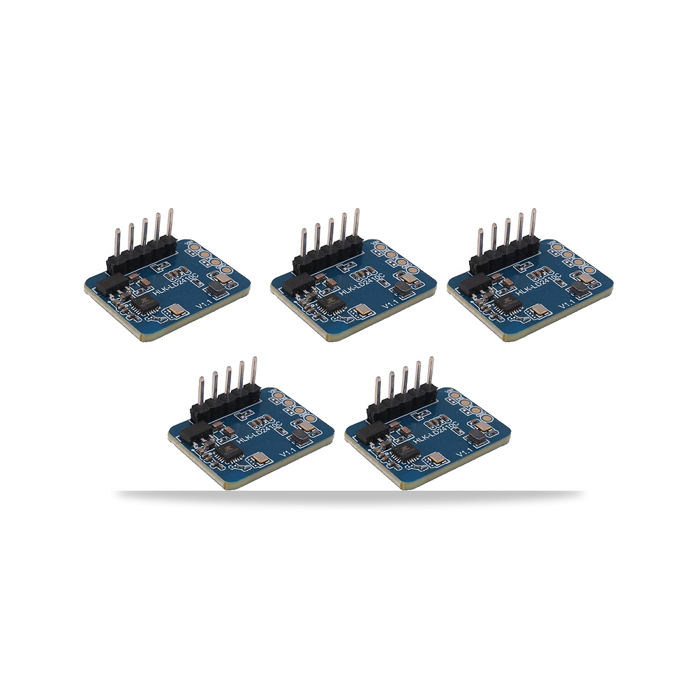 صورة منتج 5 قطع 24G MmWave HLK-LD2410C مستشعر ذكي بدون تلامس وحدة كشف الحركة من اوكنفيليا - كود الصنف reemco-2027-1526268 - ماركة يباع من خلال reemco - توريد وتصوير حصري لشركة ريمكو القابضة السعودية