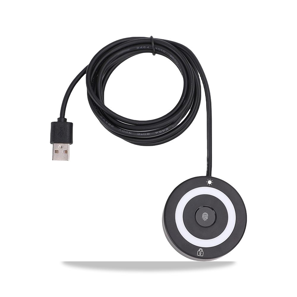 صورة منتج يانميس قارئ بصمات الأصابع USB لنظام ويندوز 10 11، ماسح وينز هالو مع كابل 5 قدم، دونجل للتعرف على البيومترية - كود الصنف reemco-2027-1526294 - ماركة يباع من خلال reemco - توريد وتصوير حصري لشركة ريمكو القابضة السعودية