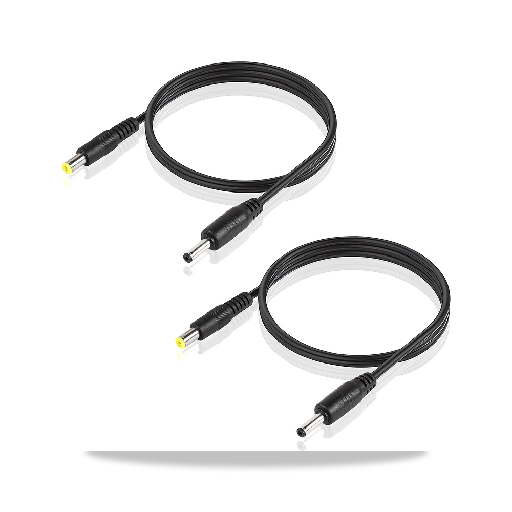 صورة منتج سلك طاقة DC5521 الى DC35135 24AWG تيار مستمر 5.5 ملم × 2.1 ملم ذكر الى 3.5 ملم × 1.35 ملم ذكر لكاميرا - كود الصنف reemco-2027-1526613 - ماركة يباع من خلال reemco - توريد وتصوير حصري لشركة ريمكو القابضة السعودية