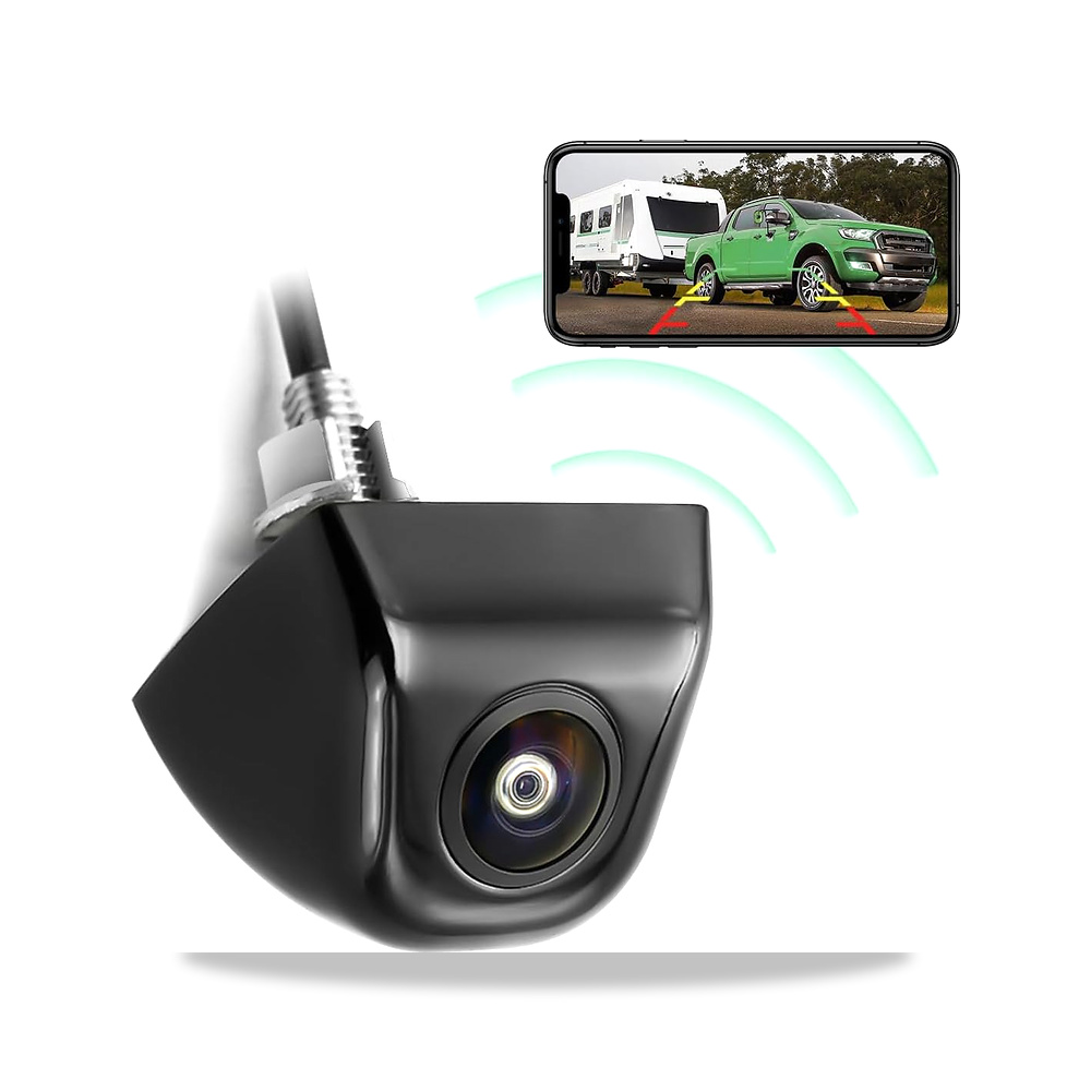 صورة منتج جرين يي كاميرا احتياطية لاسلكية للسيارة بتقنية واي فاي، يي 5G 720P HD للرؤية الخلفية لاجهزة ايفون وايباد - كود الصنف reemco-2027-1526902 - ماركة يباع من خلال reemco - توريد وتصوير حصري لشركة ريمكو القابضة السعودية