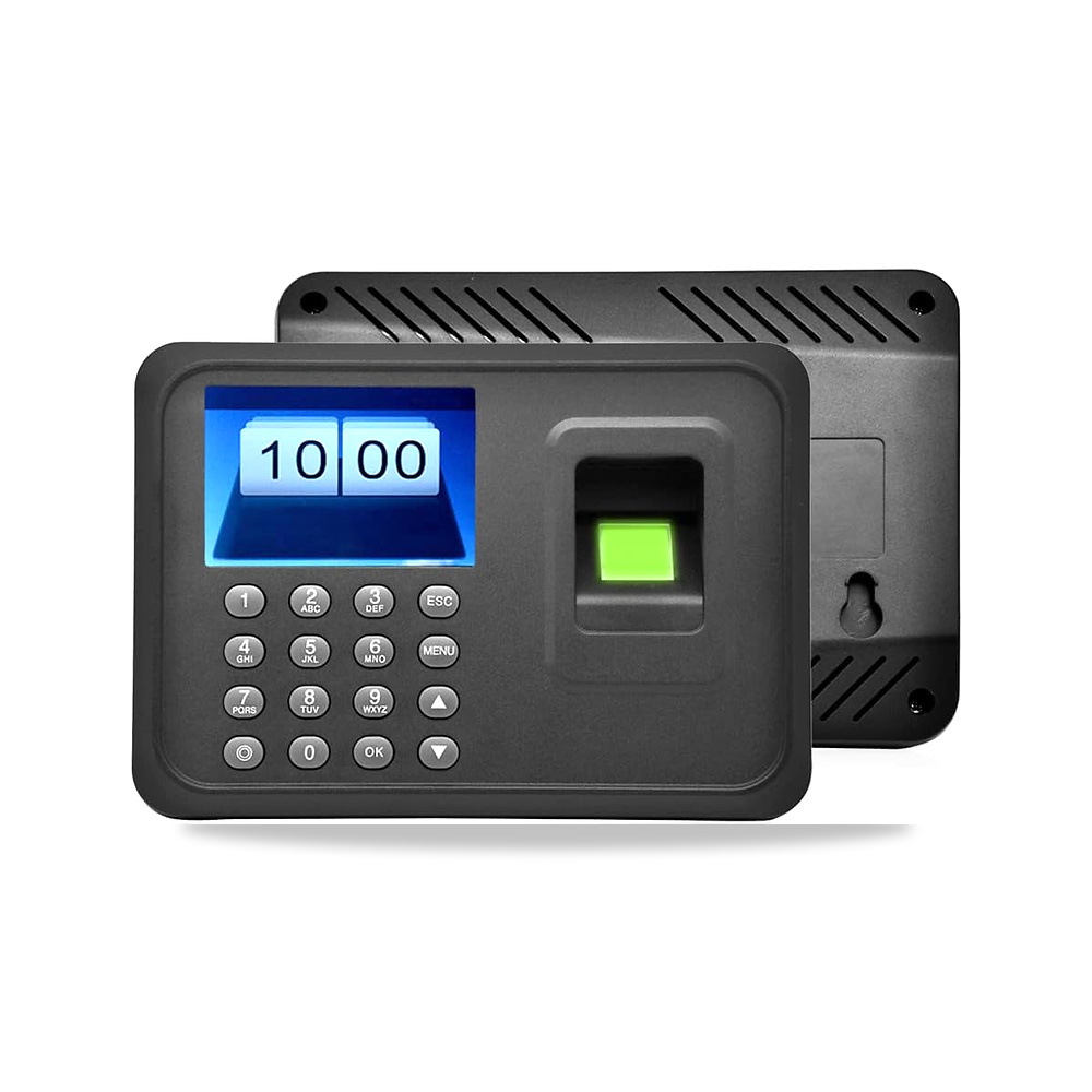 صورة منتج جهاز الحضور والانصراف بشاشة عرض LCD بتقنية ترانزستور رقيقة (TFT) مقاس 2.4 بوصة، حضور بيومتري بمنفذ USB - كود الصنف reemco-2027-1526939 - ماركة يباع من خلال reemco - توريد وتصوير حصري لشركة ريمكو القابضة السعودية