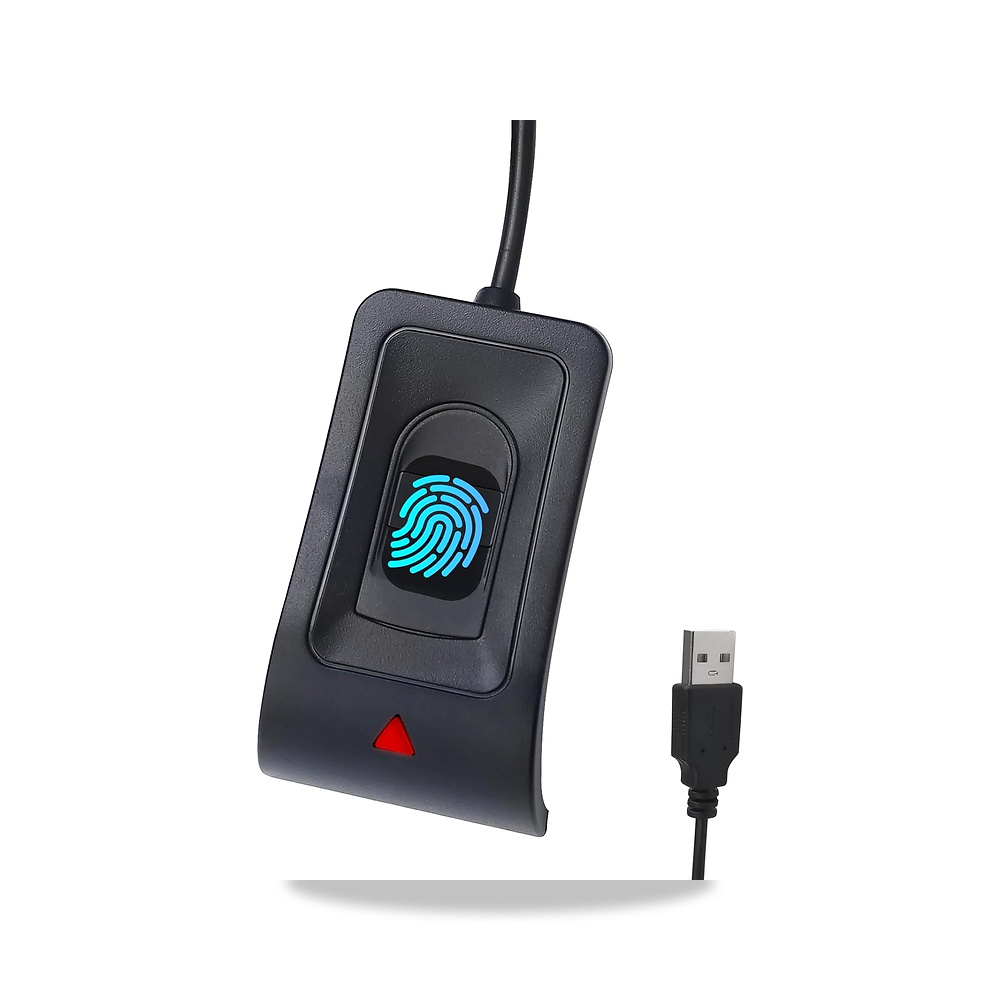 صورة منتج اكسيفور قارئ بصمات الاصابع بمنفذ USB، USB لنظام ويندوز، تركيب مشغل تلقائي للتوصيل والتشغيل مع كيبل تمديد - كود الصنف reemco-2027-1526966 - ماركة يباع من خلال reemco - توريد وتصوير حصري لشركة ريمكو القابضة السعودية