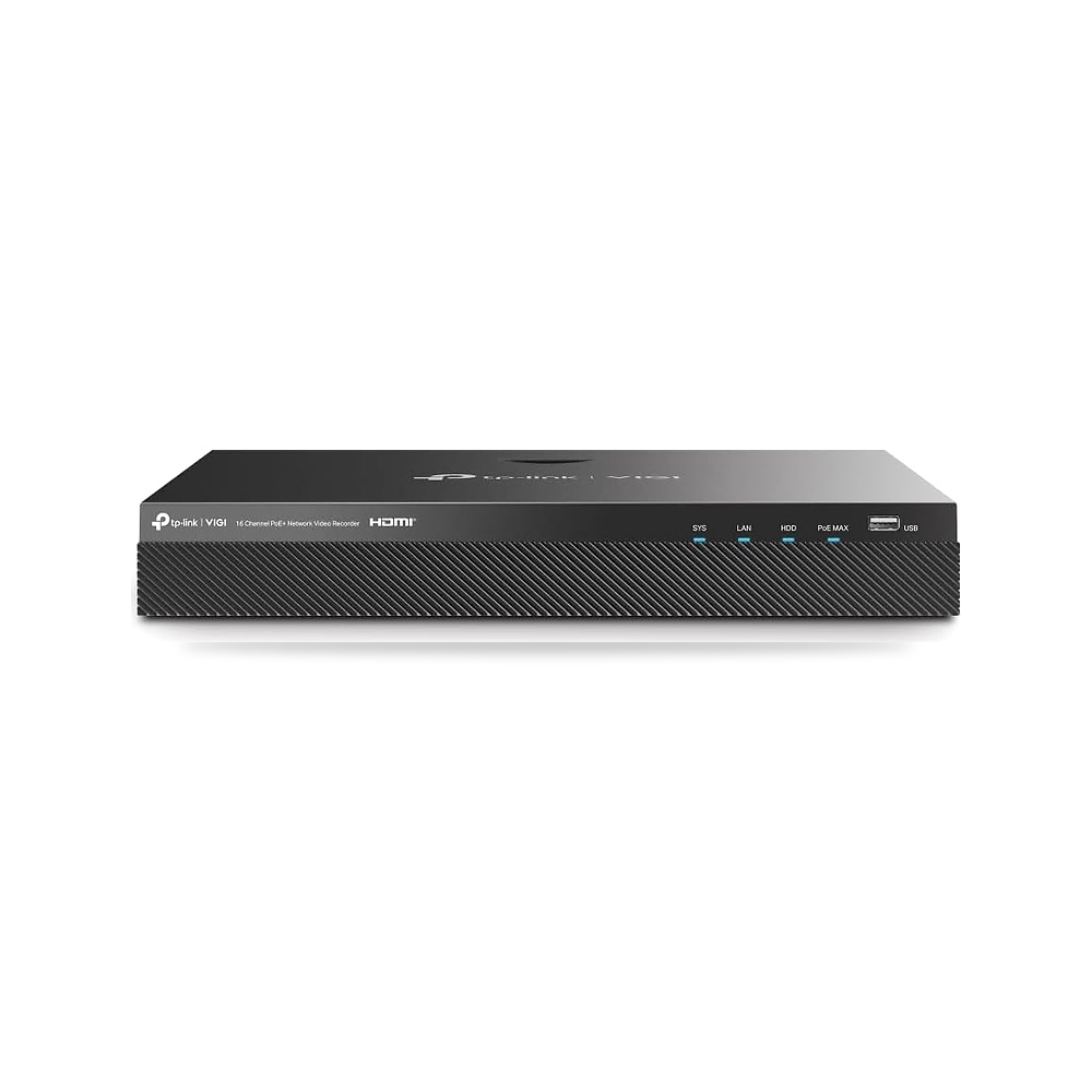 صورة منتج TP – لينك مسجل فيديو شبكي جديد 16 قناة بي او اي بلس NVR2016H-16P من فيجي TP-Link – سعة التخزين في الذاكرة 10 تيرابايت – 4.78 واط - كود الصنف reemco-2027-1527344 - ماركة يباع من خلال reemco - توريد وتصوير حصري لشركة ريمكو القابضة السعودية