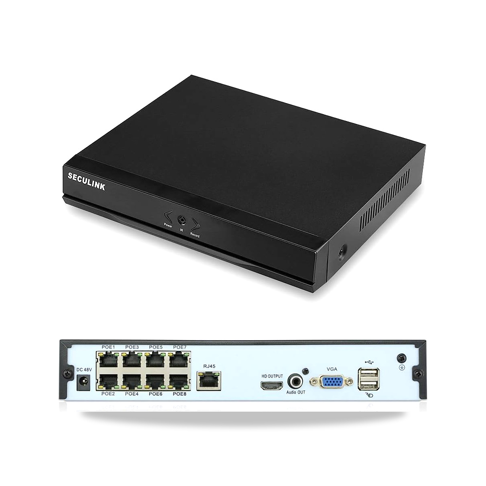 صورة منتج سيكلينك مسجل فيديو شبكي 8 قنوات 4K POE (1080p/3MP/4MP/5MP/8MP) شبكة سحابي بي 2 بي الوصول عن بعد تنبيه الحركة - كود الصنف reemco-2027-1527372 - ماركة يباع من خلال reemco - توريد وتصوير حصري لشركة ريمكو القابضة السعودية