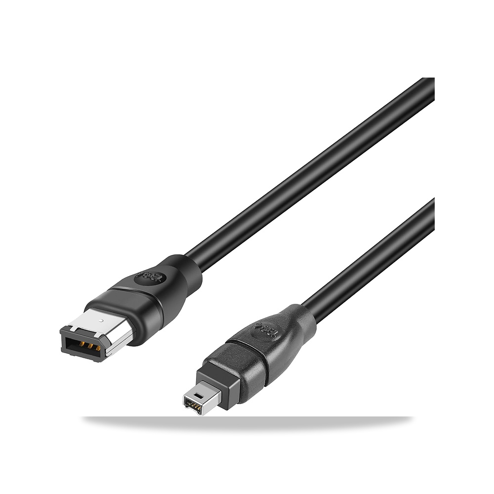 صورة منتج باسو كيبل فاير واير 4 دبابيس الى 6 اي لينك دي في 400 IEEE 1394 للكمبيوتر الى كاميرا الفيديو الرقمية – 6 قدم - كود الصنف reemco-2027-1527417 - ماركة يباع من خلال reemco - توريد وتصوير حصري لشركة ريمكو القابضة السعودية