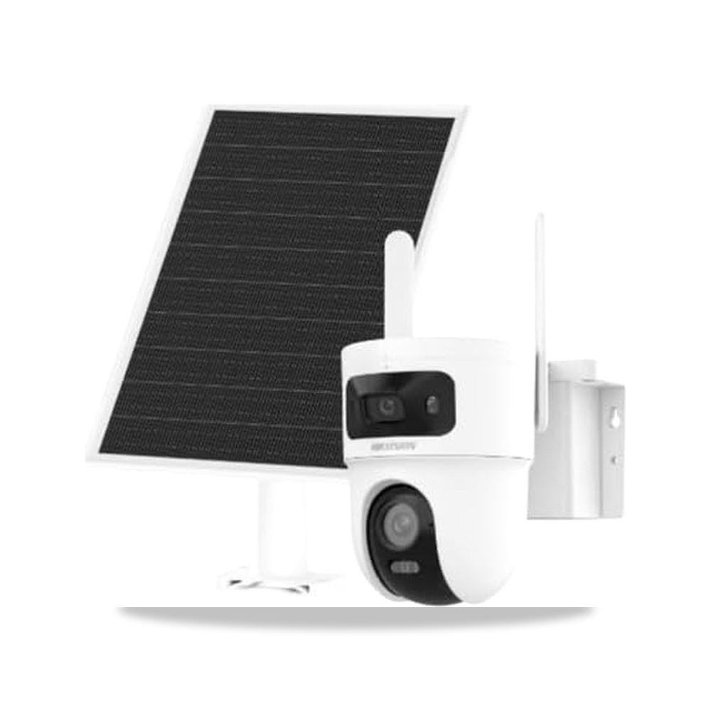صورة منتج هايكفيجين DS-2CFSP8-D/4G (2.8+4 ملم)/EU 8MP (4MP+4MP) 24/7 تعمل بالطاقة الشمسية 4G بعدسات مزدوجة، موديل IP66 - كود الصنف reemco-2027-1527630 - ماركة يباع من خلال reemco - توريد وتصوير حصري لشركة ريمكو القابضة السعودية