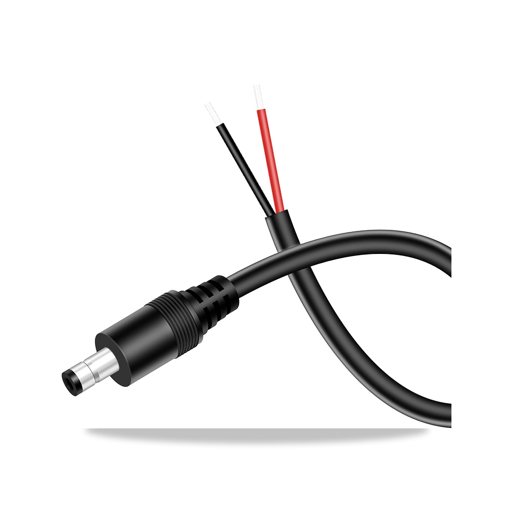 صورة منتج كابل من فانكاسي بطول 1 قدم نوع DC طاقة 16AWG 5.5×2.1 ملم متوافق مع كاميرات CCTV وشريط LED وDVR فانكيس - كود الصنف reemco-2027-1527861 - ماركة يباع من خلال reemco - توريد وتصوير حصري لشركة ريمكو القابضة السعودية