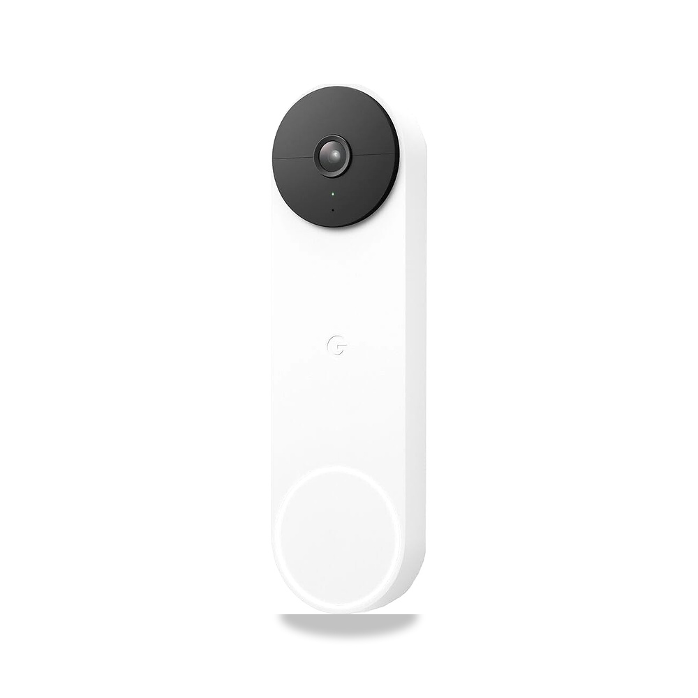 صورة منتج جوجل كاميرا جرس باب ذكية تعمل بالواي فاي من نيست بالبطارية – ابيض (مجددة) Google – 46 x 23 x 160 ملي متر - كود الصنف reemco-2027-1528220 - ماركة يباع من خلال reemco - توريد وتصوير حصري لشركة ريمكو القابضة السعودية