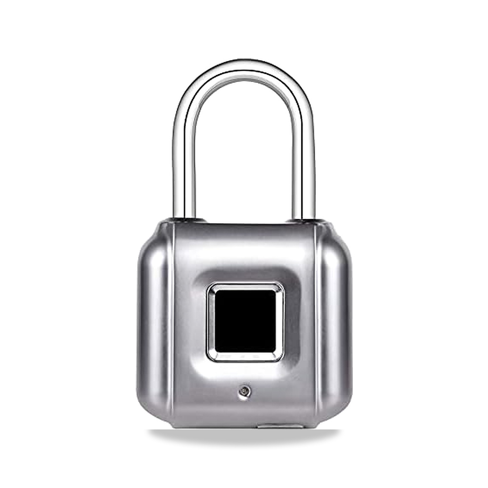 صورة منتج قفل ذكي ببصمة الاصبع بدون مفتاح من ايه كيه واي دي اتش، قفل لاسلكي للشحن بمنفذ USB (اللون: اسود) (ابيض-ايه) AAKYDH - كود الصنف reemco-2027-1528261 - ماركة يباع من خلال reemco - توريد وتصوير حصري لشركة ريمكو القابضة السعودية