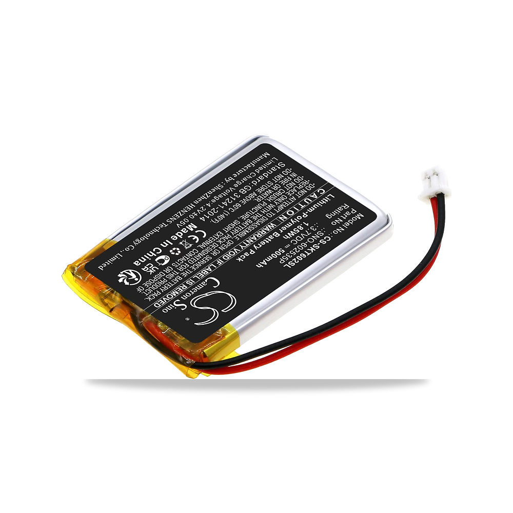 صورة منتج بطارية 500mAh/3.7 فولت متوافقة مع جرس باب فيديو سكاي بيل تريم بلس واي فاي، تناسب P/N: SNO-602535P Vsdampj - كود الصنف reemco-2027-1528329 - ماركة يباع من خلال reemco - توريد وتصوير حصري لشركة ريمكو القابضة السعودية