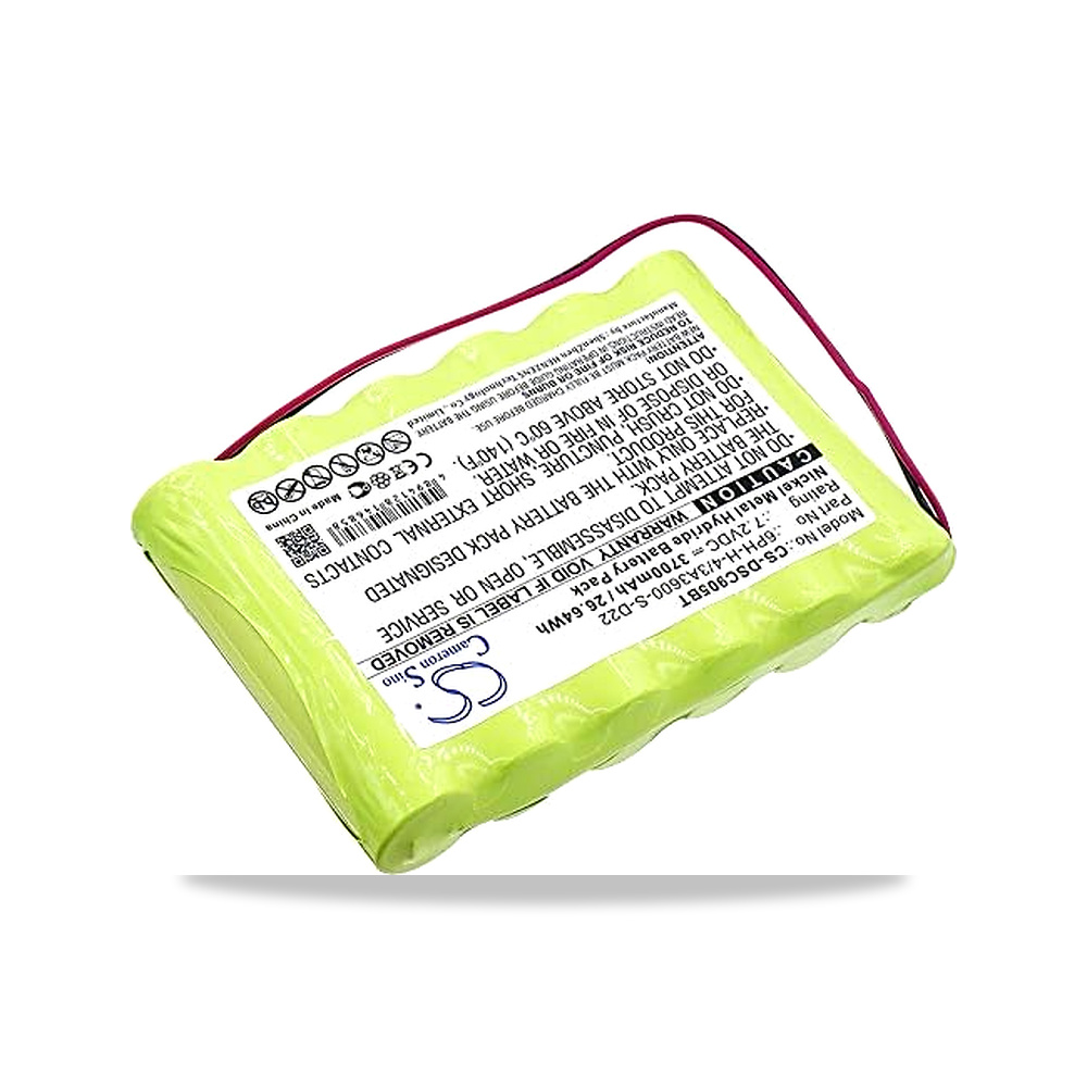 صورة منتج بطارية 3700mAh/7.2 فولت متوافقة مع انظمة الانذار اللاسلكية ايه دي تي امباسا من في اس دامب جيه Vsdampj - كود الصنف reemco-2027-1528330 - ماركة يباع من خلال reemco - توريد وتصوير حصري لشركة ريمكو القابضة السعودية