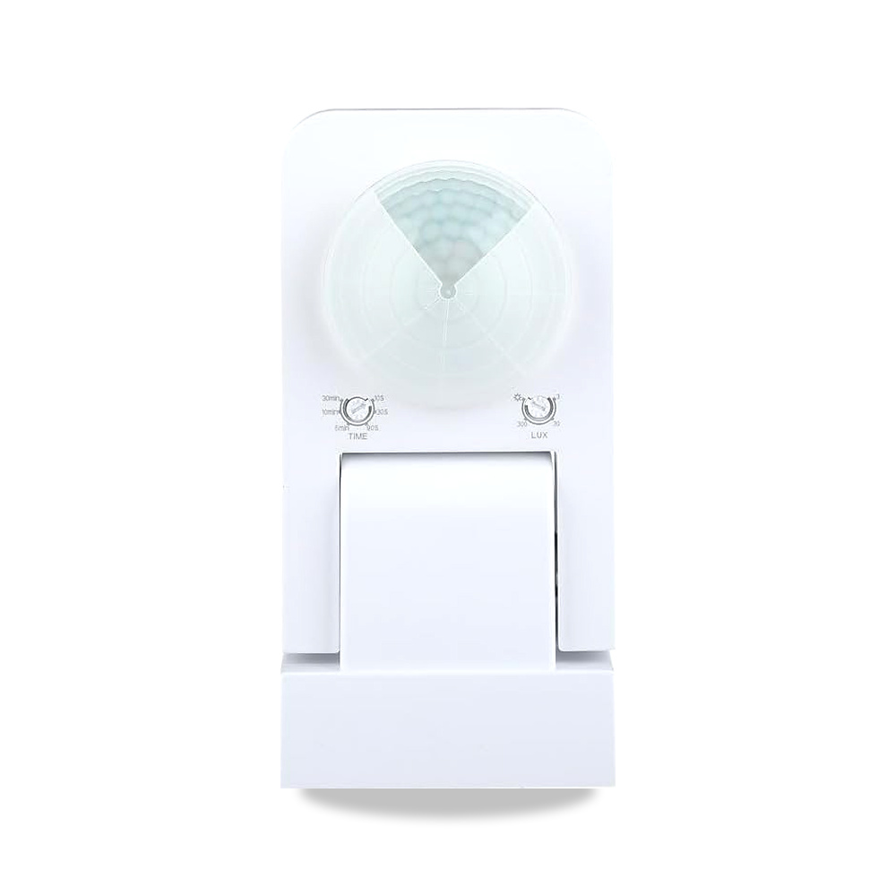 صورة منتج مستشعر حركة بالاشعة تحت الحمراء بلون ابيض بتصنيف IP65 (بحد اقصى: 1000 واط LED) WatioWave - كود الصنف reemco-2027-1528892 - ماركة يباع من خلال reemco - توريد وتصوير حصري لشركة ريمكو القابضة السعودية
