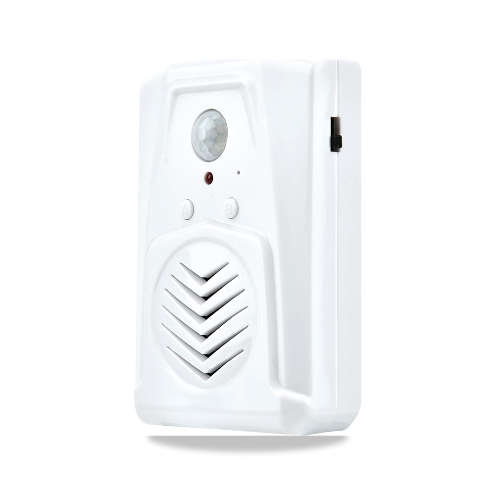 صورة منتج جرس باب بمستشعر حركة، مشغل صوت MP3، انذار حثي بالاشعة تحت الحمراء يعمل ببطارية USB مع مسافة كشف 4 متر، مكبر - كود الصنف reemco-2027-1529267 - ماركة يباع من خلال reemco - توريد وتصوير حصري لشركة ريمكو القابضة السعودية