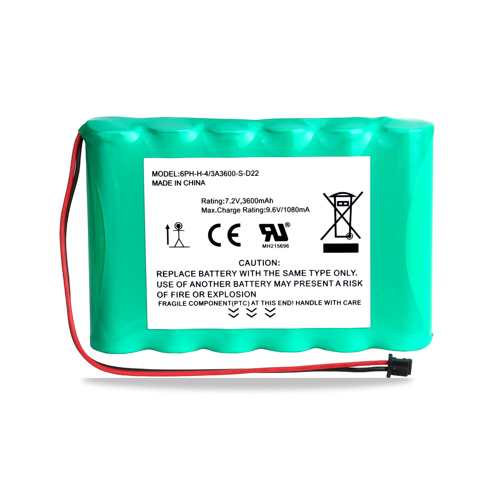صورة منتج بطارية 6PH-H-4/3A3600-S-D22 7.2 فولت 3600mAh ان اي-ام اتش دي اس سي امباسا 9057 من جيكر، نظام امان لاسلكي ADT - كود الصنف reemco-2027-1529276 - ماركة يباع من خلال reemco - توريد وتصوير حصري لشركة ريمكو القابضة السعودية