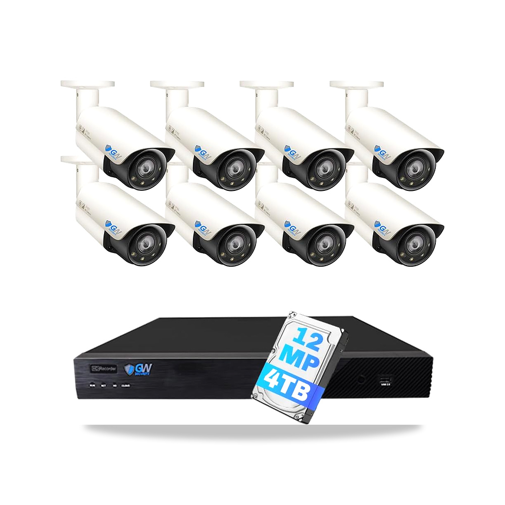 صورة منتج نظام كاميرا مراقبة 16 قناة UHD 12MP 6K @ 30FPS في الوقت الحقيقي 3X زووم PoE مع التعرف على الوجه 8 × - كود الصنف reemco-2027-1530181 - ماركة يباع من خلال reemco - توريد وتصوير حصري لشركة ريمكو القابضة السعودية