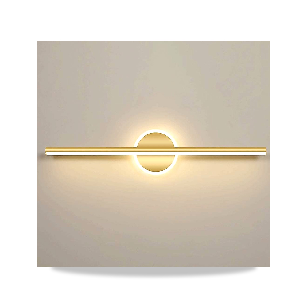 صورة منتج مصابيح قاعدة الاستحمام الحديثة LED ضوء دافئ 10 واط غسل الحمام مرآة جدار الذهب اضاءة الإضاءة 40 سم الطول - كود الصنف reemco-2027-1531502 - ماركة يباع من خلال reemco - توريد وتصوير حصري لشركة ريمكو القابضة السعودية