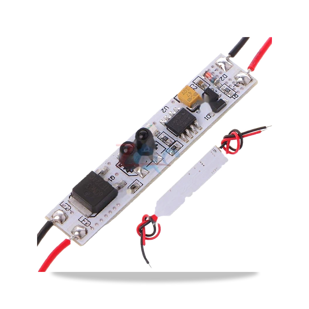 صورة منتج وحدة تبديل مستشعر الجسم بالاشعة تحت الحمراء LP-1019 لشريط اضاءة LED للاستخدام المنزلي - كود الصنف reemco-2027-1532055 - ماركة يباع من خلال reemco - توريد وتصوير حصري لشركة ريمكو القابضة السعودية