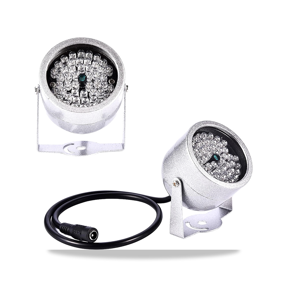 صورة منتج 48 مصباح LED ليلي بالاشعة تحت الحمراء مع غطاء من الالومنيوم بتصنيف IP65 ومستشعر سي دي اس تلقائي - كود الصنف reemco-2027-1532095 - ماركة يباع من خلال reemco - توريد وتصوير حصري لشركة ريمكو القابضة السعودية