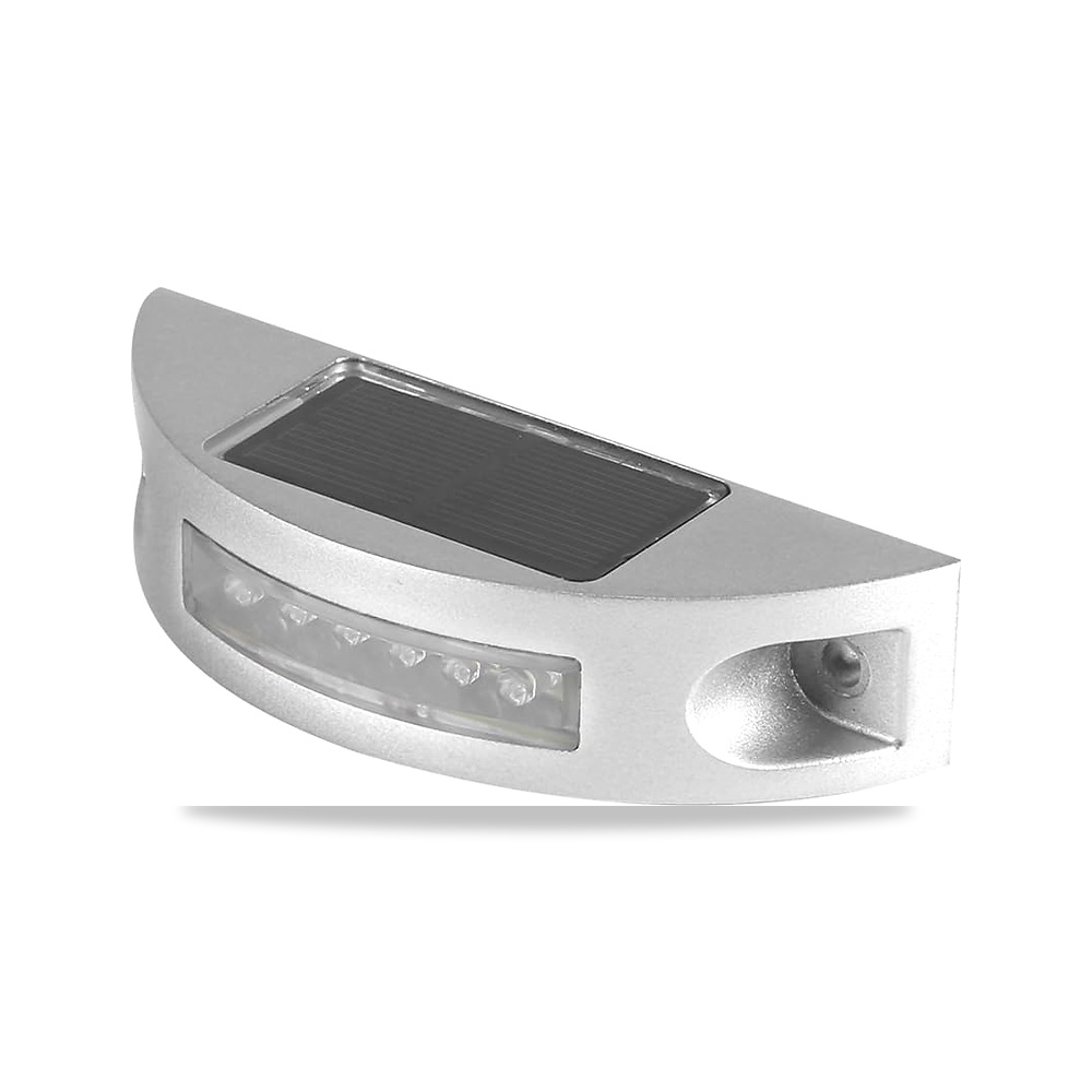 صورة منتج مصباح شمسي 6 LED مقاوم للماء بتصنيف IP68 لمقاومة المياه والغبار، ابيض للممر افديت – 13الطول x 6العرض x 5الارتفاع سم – وضع العرض إضاءة ثابتة - كود الصنف reemco-2027-1532448 - ماركة يباع من خلال reemco - توريد وتصوير حصري لشركة ريمكو القابضة السعودية