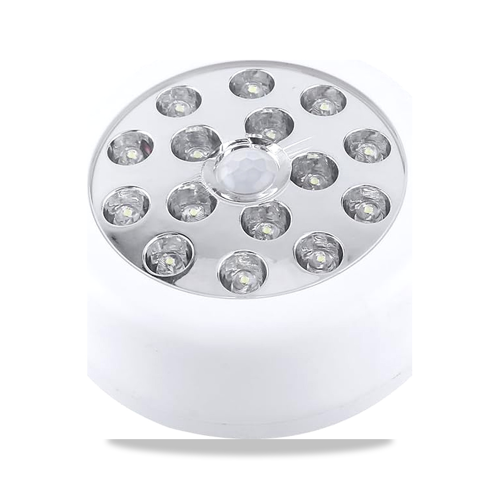صورة منتج مصباح كاشف حركة LED من يشيري مع 15 LED ساطع للمراب والقبو، سهل التركيب، لون ابيض Yechiry - كود الصنف reemco-2027-1532518 - ماركة يباع من خلال reemco - توريد وتصوير حصري لشركة ريمكو القابضة السعودية
