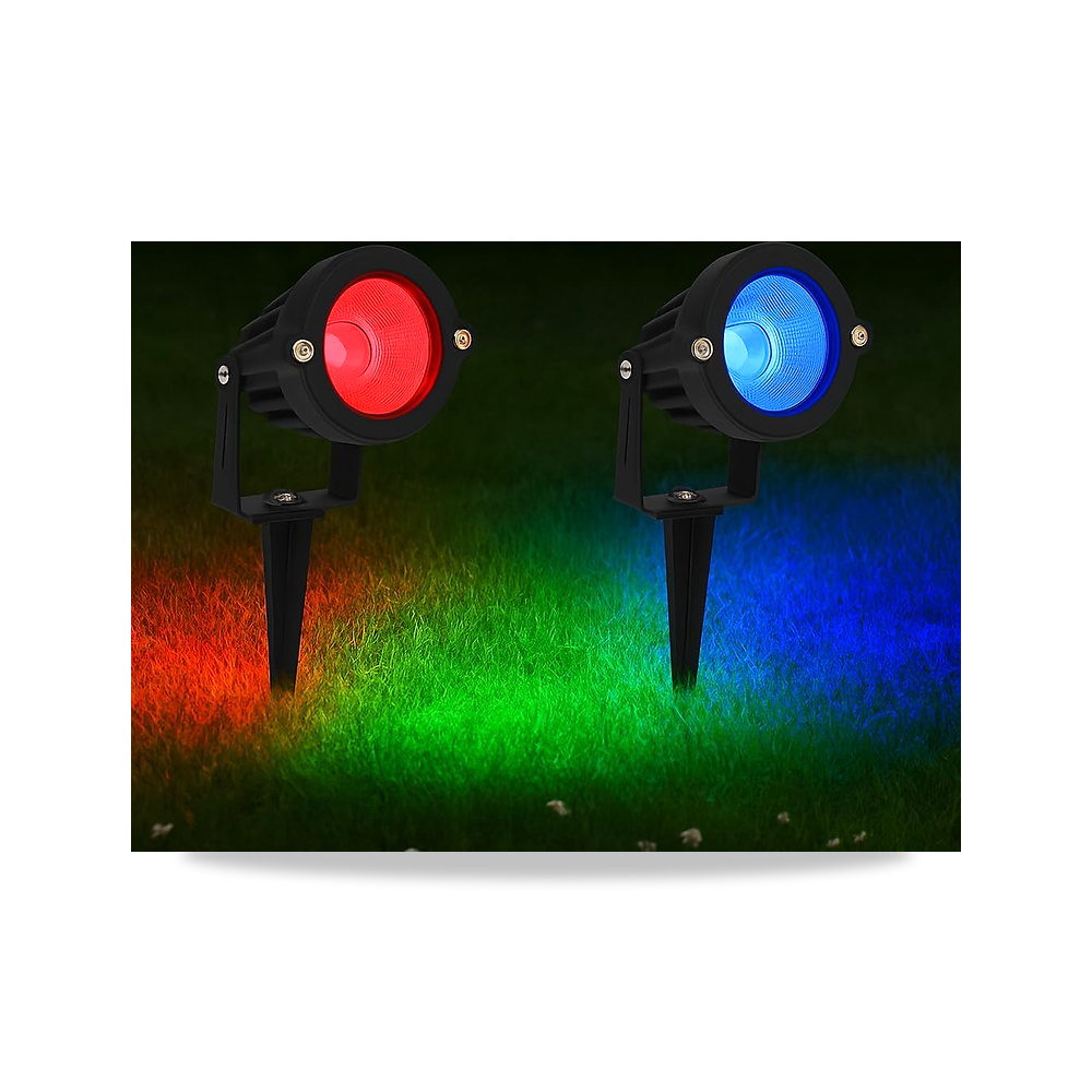 صورة منتج مصباح LED من تريبينج 5 واط بالوان RGB متغيرة ومقاومة للماء – سبوت للحديقة والمناظر الطبيعية الخارجية متعدد - كود الصنف reemco-2027-1533367 - ماركة يباع من خلال reemco - توريد وتصوير حصري لشركة ريمكو القابضة السعودية