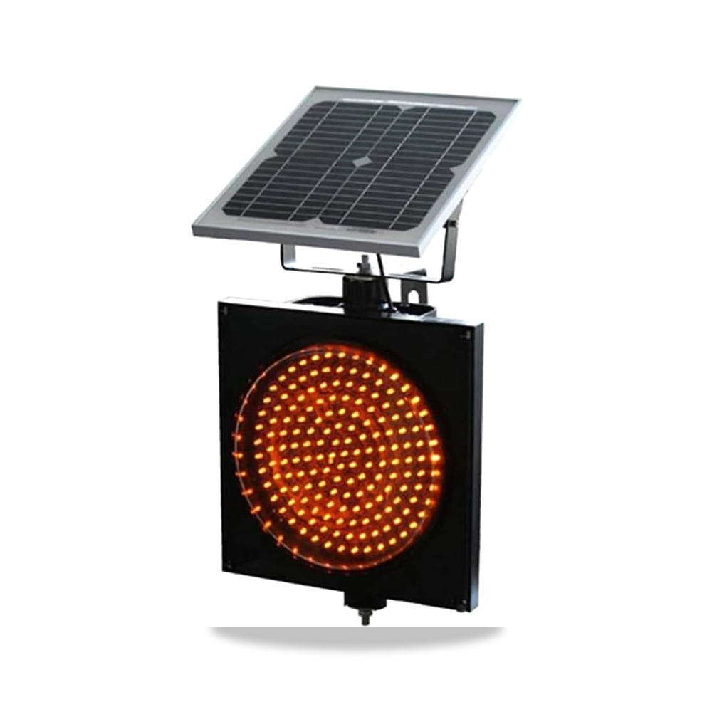 صورة منتج ضوء حركة المرور، مصباح تحذير صناعي LED، ضوء اشارة شمسية مع حاجب للشمس، مناسب للطرق وأكشاك رسوم المرور - كود الصنف reemco-2027-1533496 - ماركة يباع من خلال reemco - توريد وتصوير حصري لشركة ريمكو القابضة السعودية