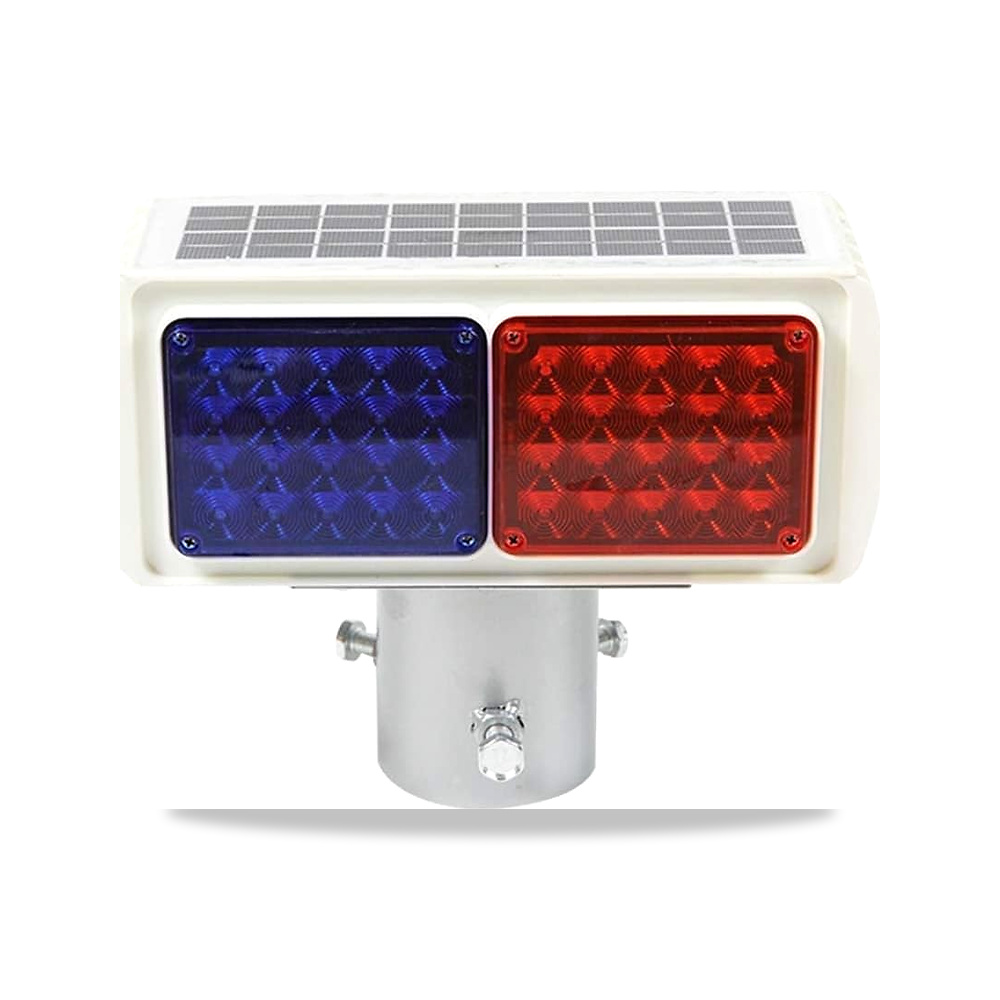 صورة منتج مصابيح تحذير مزدوجة الجوانب من يو دي واي جي كيو ام، مجموعتان من وامضة تعمل بالطاقة الشمسية على الوجهين، LED - كود الصنف reemco-2027-1533660 - ماركة يباع من خلال reemco - توريد وتصوير حصري لشركة ريمكو القابضة السعودية